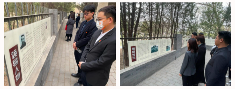 康衆時(shí)代黨支部開(kāi)展祭拜“三一(yī)八”烈士公墓活動